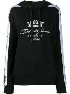 Dolce & Gabbana худи с вышитым логотипом