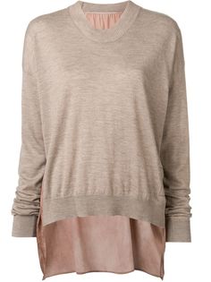 Uma Wang джемпер дизайна колор-блок