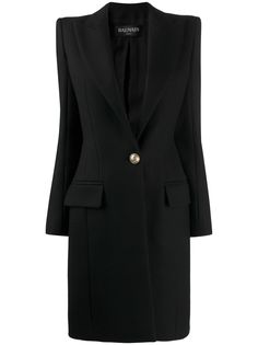 Balmain удлиненный блейзер