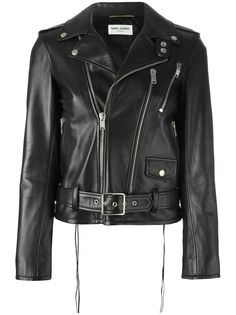 Saint Laurent классическая байкерская куртка