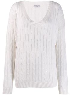 Brunello Cucinelli джемпер с V-образным вырезом
