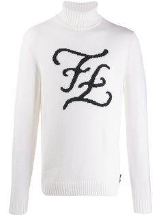 Fendi джемпер с логотипом FF