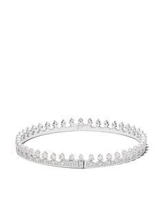 Annoushka браслет Crown из белого золота с бриллиантами
