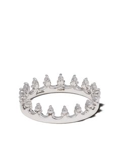 Annoushka кольцо Crown из белого золота