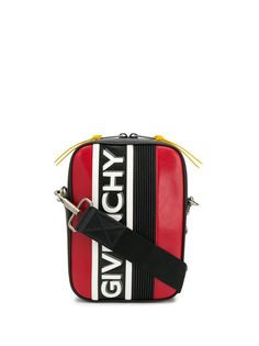 Givenchy сумка-мессенджер с контрастным логотипом
