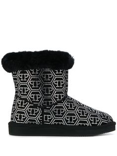 Philipp Plein ботильоны Plein с кристаллами
