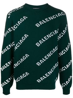 Balenciaga джемпер с логотипом