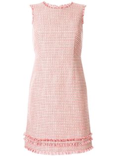 Paule Ka платье без рукавов с бахромой