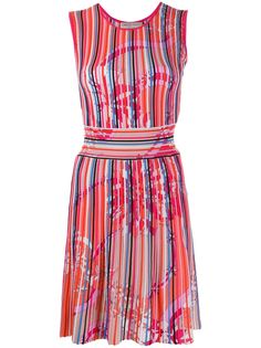 Emilio Pucci трикотажное платье со вставками