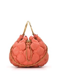 Chanel Pre-Owned дутая стеганая сумка 2017-го года