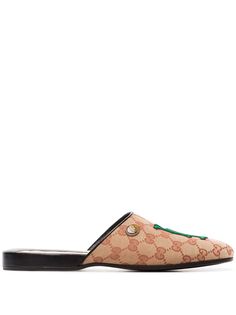Gucci мюли с узором GG