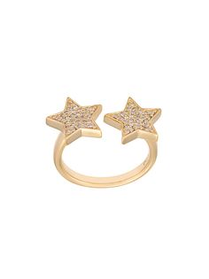 Alinka кольцо с двумя звездами Stasia