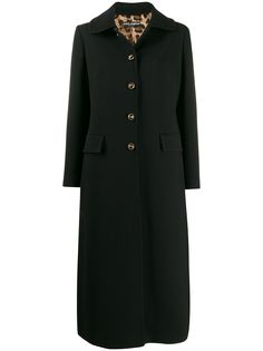 Dolce & Gabbana однобортное пальто миди
