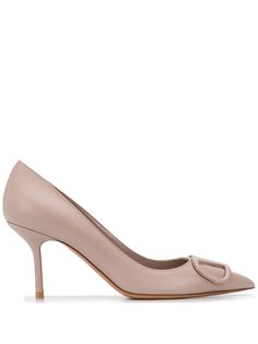 Valentino туфли-лодочки с логотипом VLogo