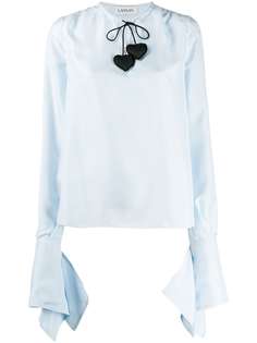 LANVIN декорированная блузка