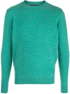 The Elder Statesman джемпер Simple с круглым вырезом