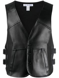 Comme Des Garçons Shirt жилет с глубоким V-образным вырезом