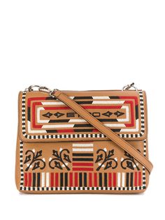 Etro сумка-тоут с вышитым логотипом