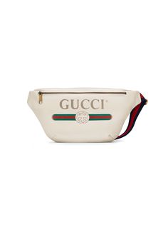 Gucci поясная сумка с принтом логотипа