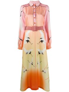 F.R.S For Restless Sleepers платье-рубашка с принтом