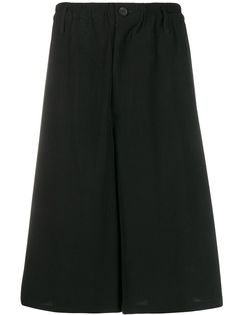Yohji Yamamoto шорты широкого кроя