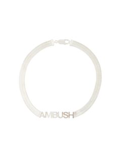 AMBUSH колье с логотипом