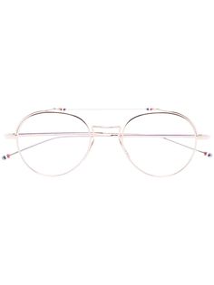 Thom Browne Eyewear очки в круглой оправе