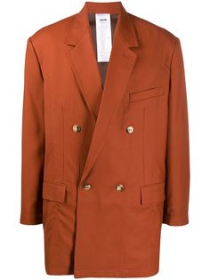 Magliano двубортный пиджак оверсайз