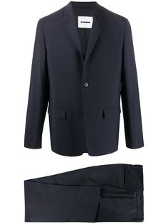 Jil Sander костюм с однобортным пиджаком
