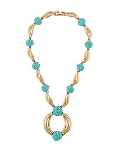 LANVIN Pre-Owned декорированное ожерелье