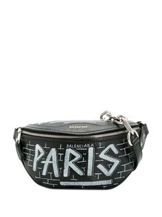 Balenciaga поясная сумка Souvenir с принятом граффити