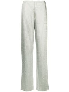 Ralph Lauren Collection брюки прямого кроя с кристаллами