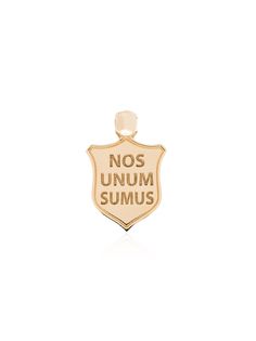 Foundrae золотая подвеска