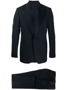 Tom Ford вечерний костюм-двойка с атласной отделкой