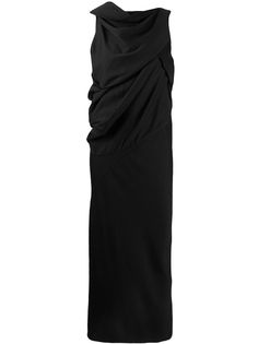 Rick Owens вечернее платье асимметричного кроя