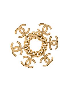 Chanel Pre-Owned браслет-цепочка с логотипом