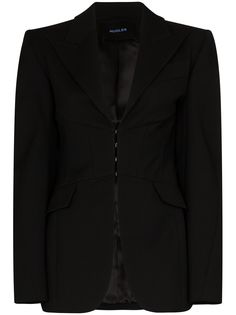 Mugler приталенный блейзер