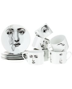 Fornasetti чайный сервиз