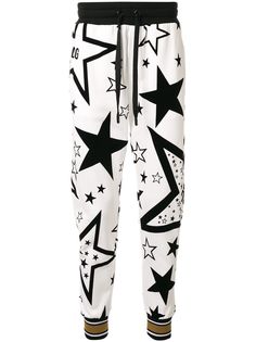 Dolce & Gabbana спортивные брюки с фактурным принтом