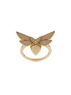 Stephen Webster золотое кольцо Winged Bug с опалом и бриллиантами