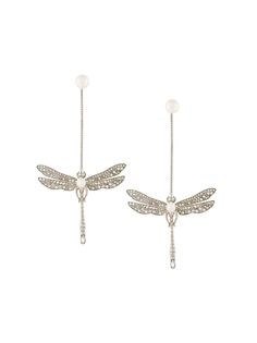 Axenoff Jewellery длинные серьги Dragonfly
