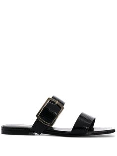 Saint Laurent сандалии с пряжками