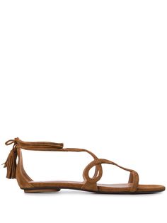 Aquazzura сандалии Gitana на плоской подошве
