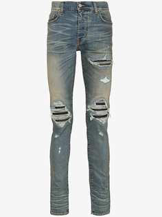AMIRI джинсы MX1 кроя слим с эффектом потертости