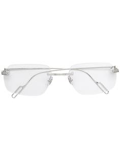 Cartier Eyewear очки в прямоугольной оправе