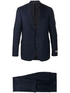 Canali костюм-двойка с однобортным пиджаком