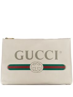 Gucci клатч с логотипом