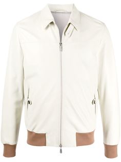 Eleventy куртка с контрастной отделкой