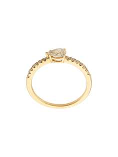 Anita Ko золотое кольцо Pear с бриллиантами