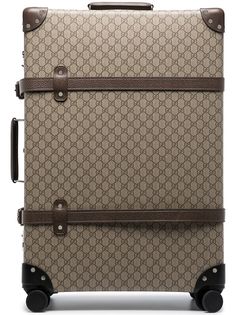 Gucci парусиновый чемодан Globe-Trotter GG